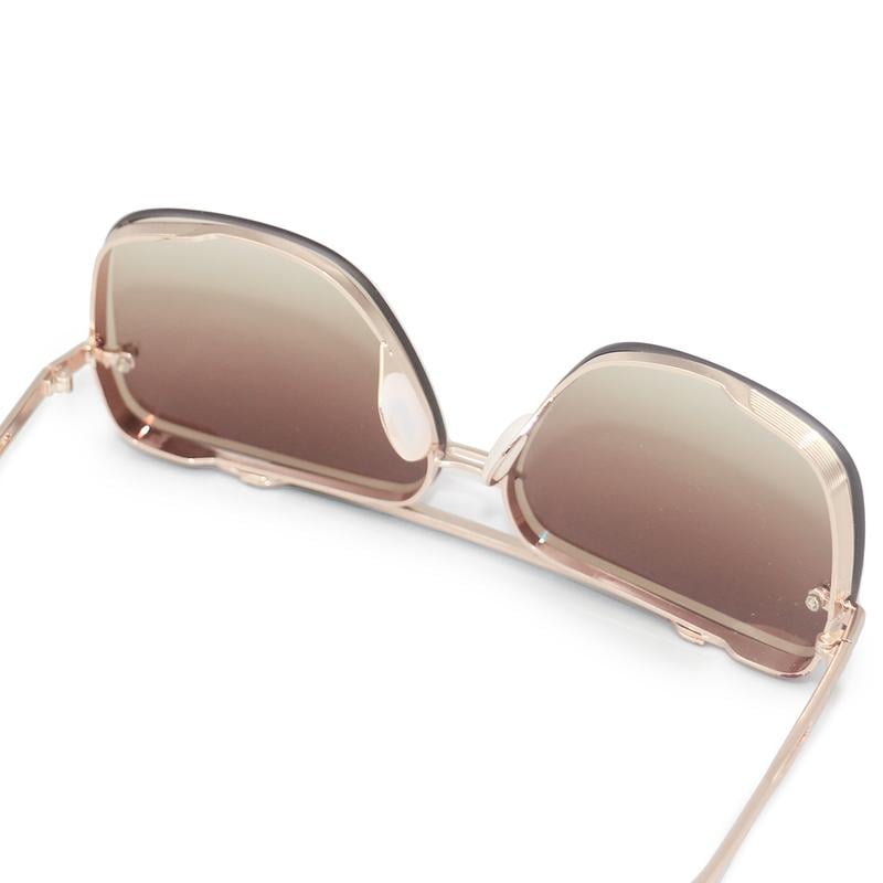 🔥HOT SALE -  Retro färgövergångssolglasögon UV400-skydd