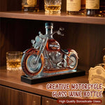 Ladda upp bild till gallerivisning, 🏍️Kreativ motorcykel Glasvinflaska
