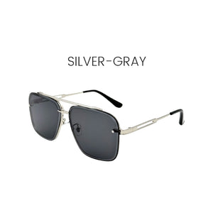 🔥HOT SALE -  Retro färgövergångssolglasögon UV400-skydd