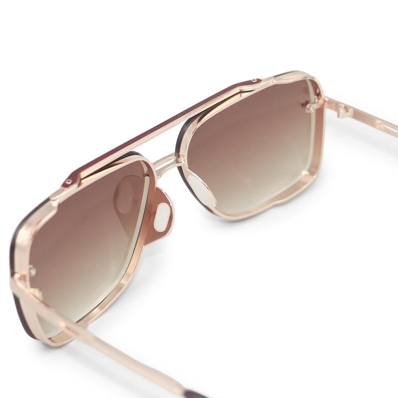 🔥HOT SALE -  Retro färgövergångssolglasögon UV400-skydd