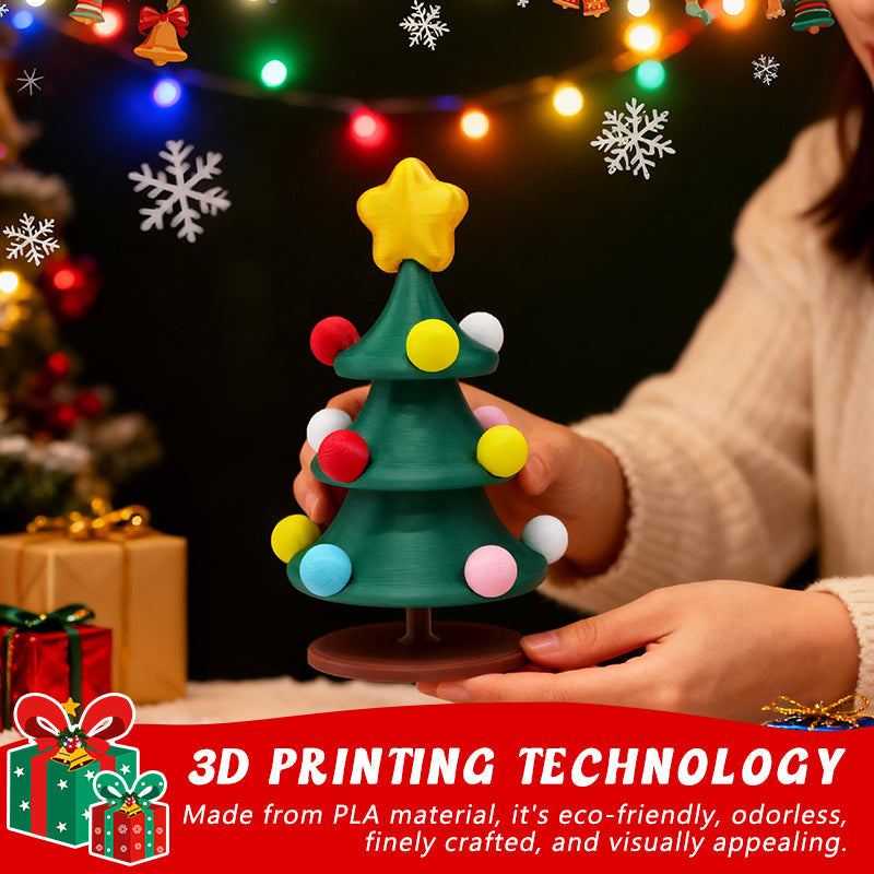 🎄 3D-printad gungande julgranleksak 🎁