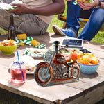 Ladda upp bild till gallerivisning, 🏍️Kreativ motorcykel Glasvinflaska
