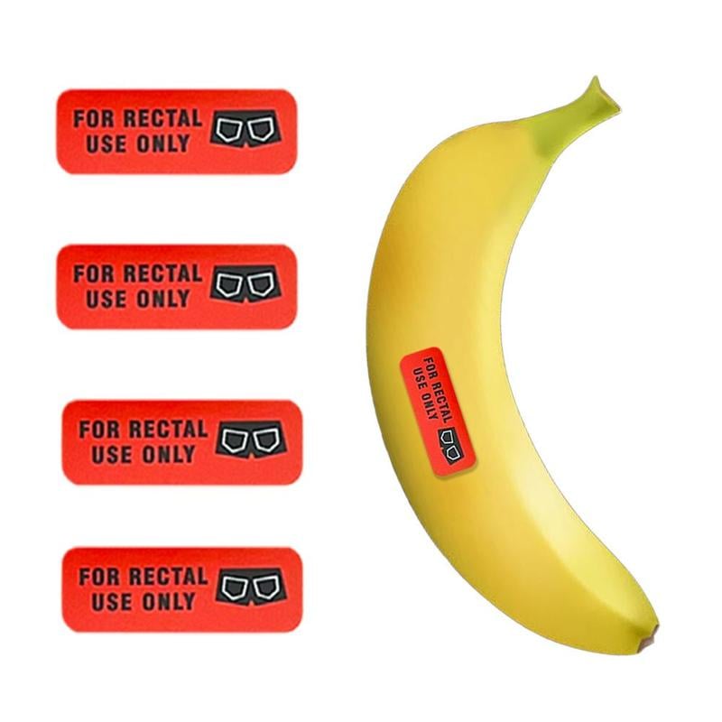 Rektal Använd Endast Klistermärke