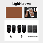 Load image into Gallery viewer, Suitable For Tesla Series-Genuine Leather Key Cover
