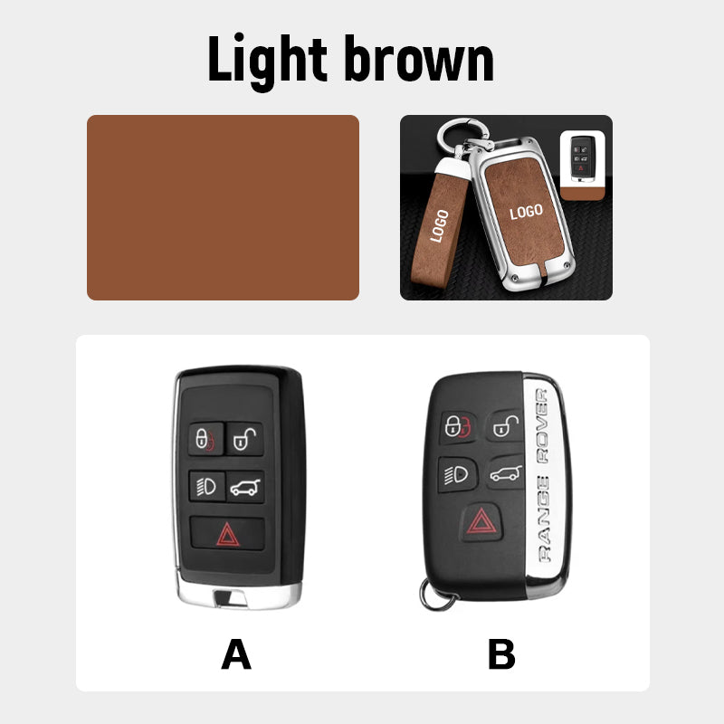 Suitable For Land Rover Series - Genuine Leather Key Cover