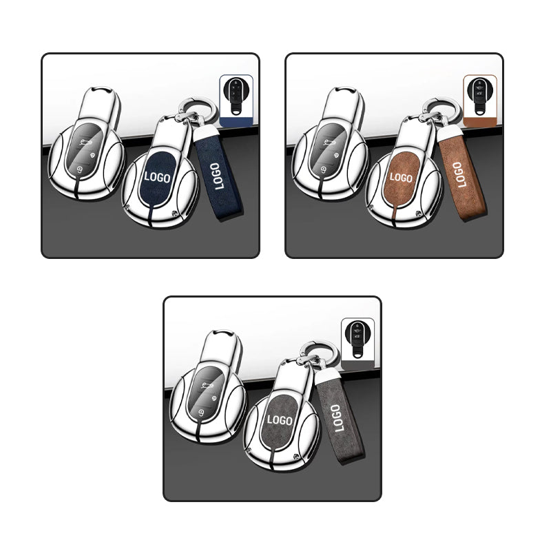 Suitable For Mini Series-Genuine Leather Key Cover