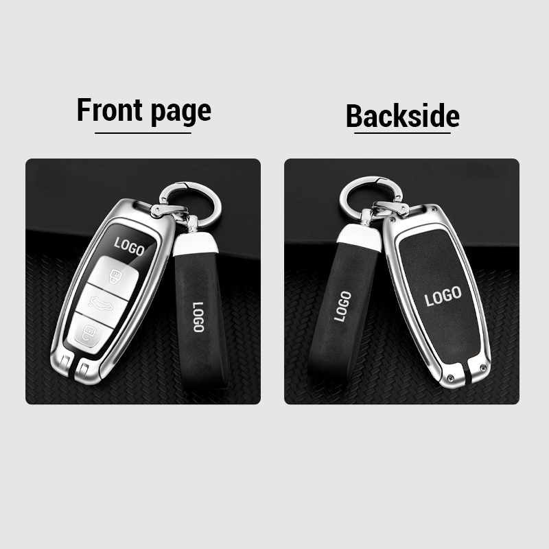 Suitable For Volkswagen Series - Genuine Leather Key Cover