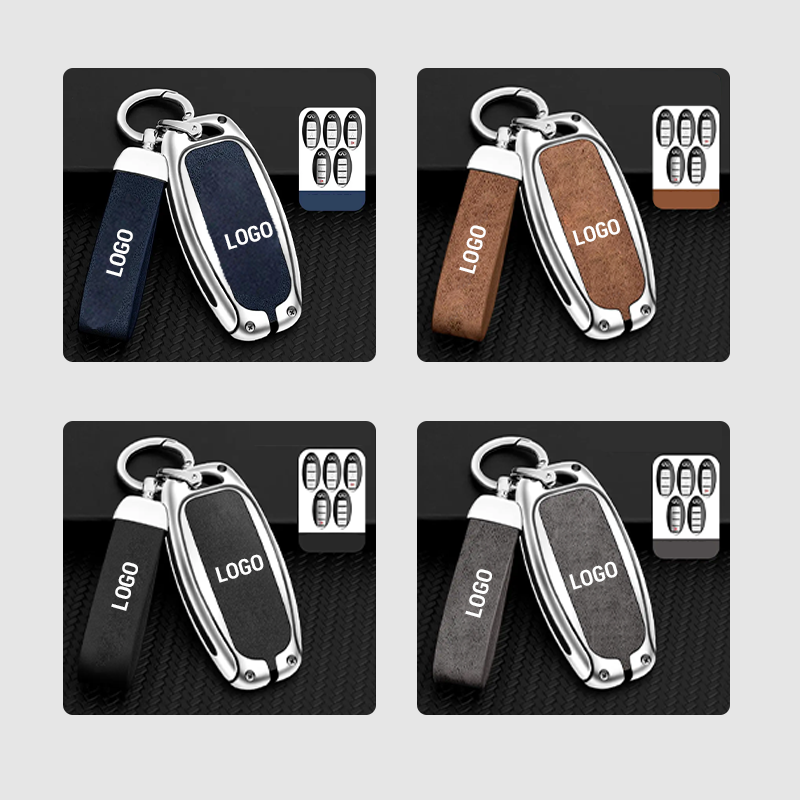 Suitable For Infiniti Series - Genuine Leather Key Cover