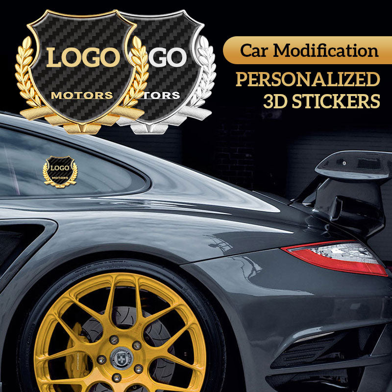 Car Modification Personalized 3D Stickers