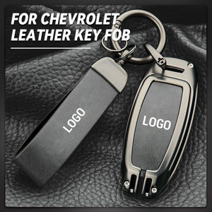 Suitable For Chevrolet Series - Genuine Leather Key Cover