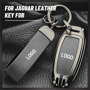 Suitable For Jaguar Series-Genuine Leather Key Cover