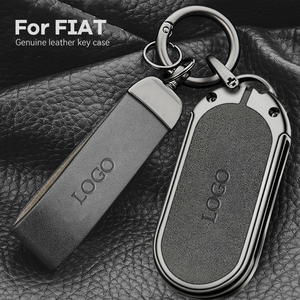 Suitable For Fait Series-Genuine Leather Key Cover