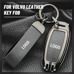 Suitable For Volvo Cars-Genuine Leather Key Cover