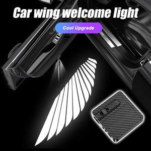 HD Car Welcome Light Angel Wings