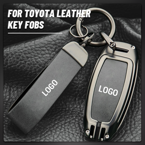 Suitable For Toyota Series - Genuine Leather Key Cover