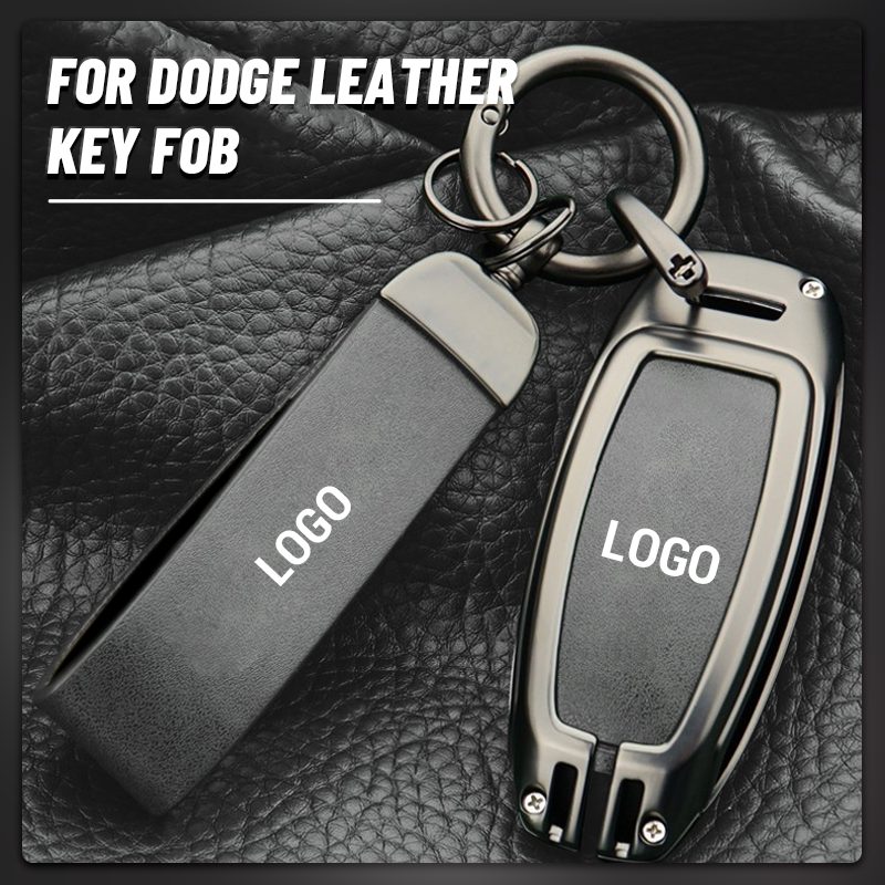 Suitable For Dodge Series-Genuine Leather Key Cover