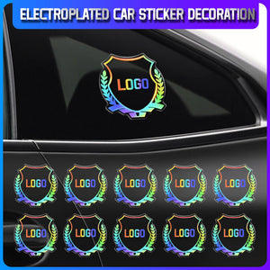 Electroplated Car Sticker Decoration