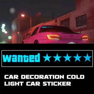 Car Decoration Cold Light Car Sticker