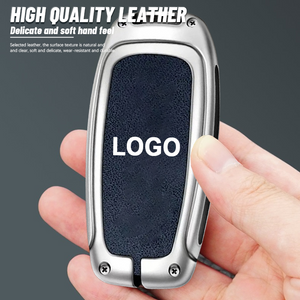 Suitable For Tesla Series-Genuine Leather Key Cover