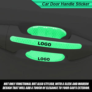 Car Door Luminous Handle Stickers