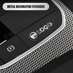Metal Emblem Automobile Modified Sticker 4PCS