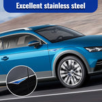 Load image into Gallery viewer, Stainless Steel Car Fender Side Label Sticker（1 pair）

